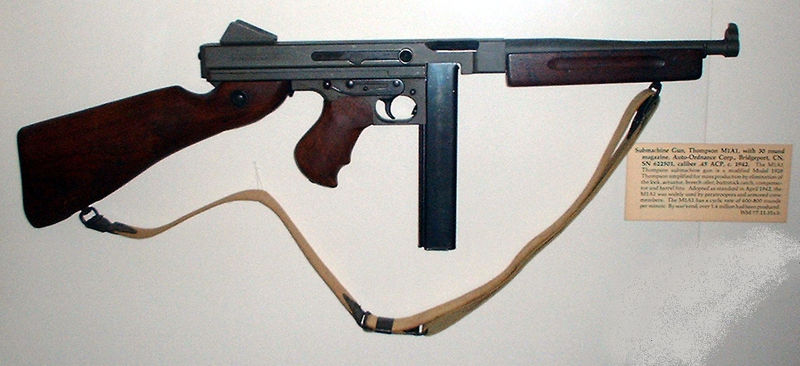 thompson sub machine gun